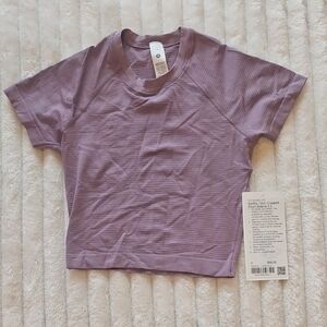 NWT Lululemon Swiftly Tech Cropped Tee